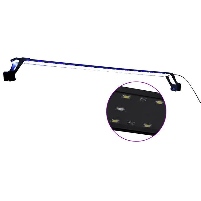 LED-lampe til akvarium med klemmer 115-130 cm blå og hvid