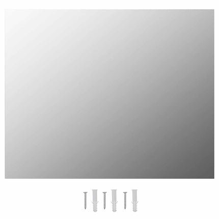 spejl uden ramme 100x60 cm glas