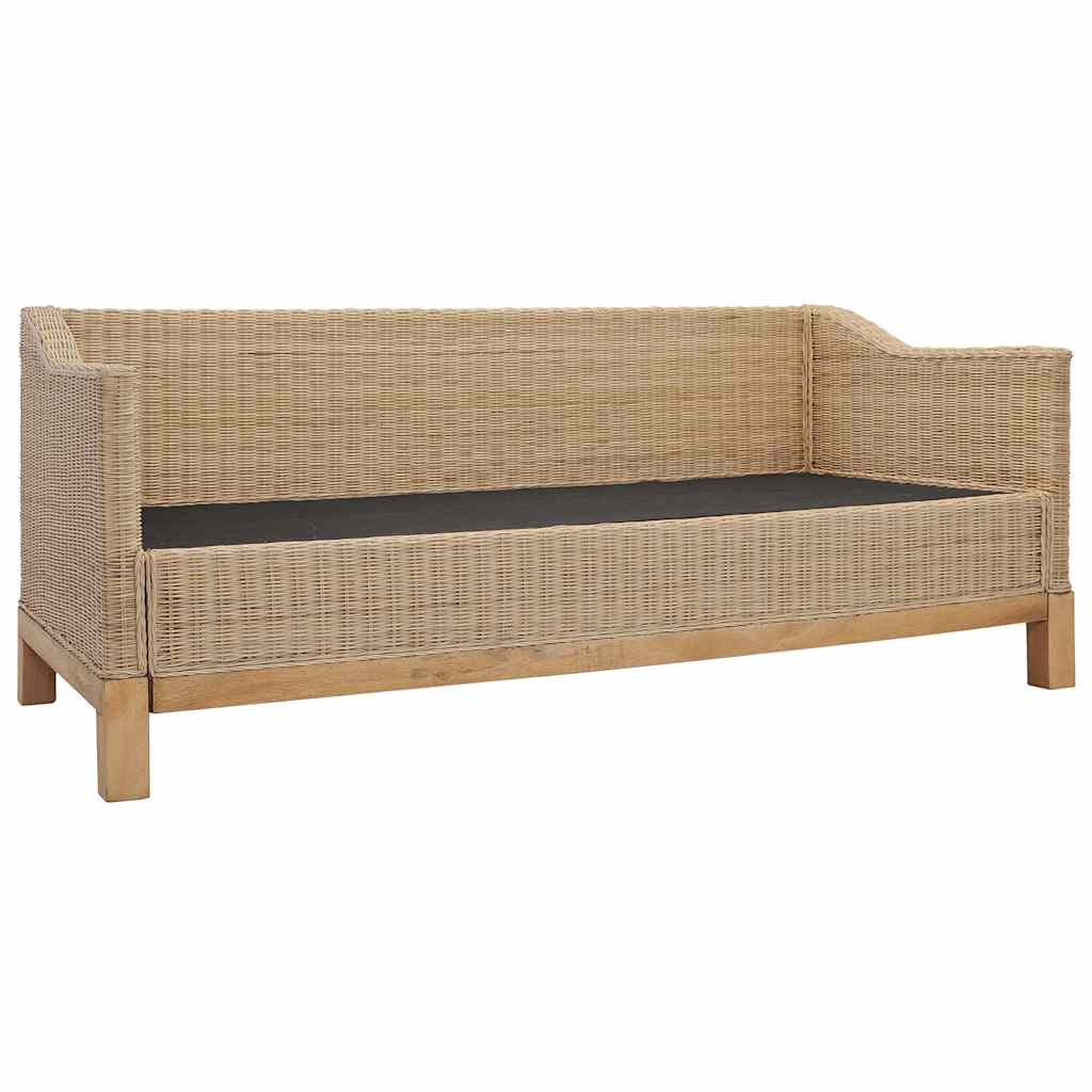 3-personers sofa med hynder naturlig rattan