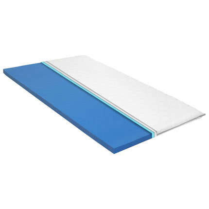 topmadras 140 x 200 cm viscoelastisk memoryskum 6 cm