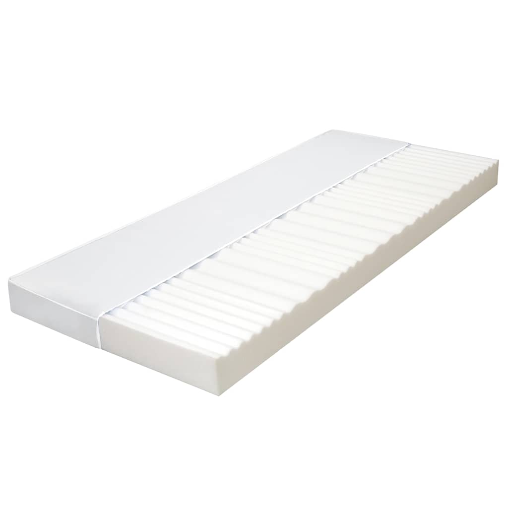 madras 90x200 cm 7 zoner PU-skum 10 cm H2 H3