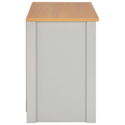 tv-skab 95x39x58 cm grå