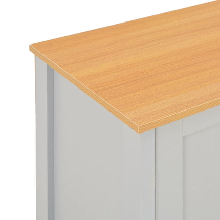 tv-bord 120x39x58 cm grå