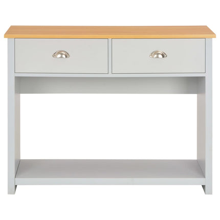konsolbord 97x35x76 cm grå