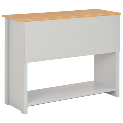 konsolbord 97x35x76 cm grå
