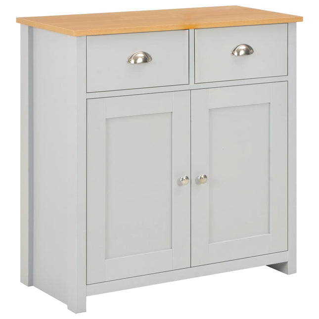 skænk 79x35x81 cm grå
