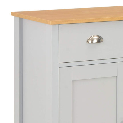 skænk 79x35x81 cm grå