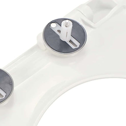 toiletsæde med soft-close og quick release-design hvid
