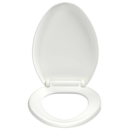 toiletsæde med soft-close og quick release-design hvid