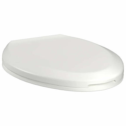 toiletsæde med soft-close og quick release-design hvid