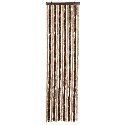 insektgardin 56 x 185 cm beige og lysebrun