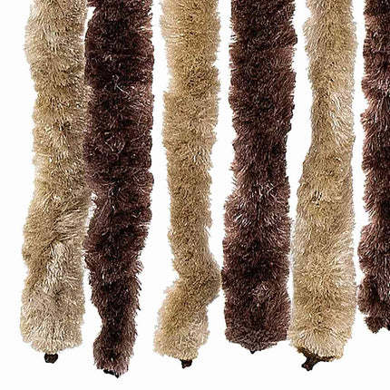 insektgardin 56 x 185 cm beige og lysebrun