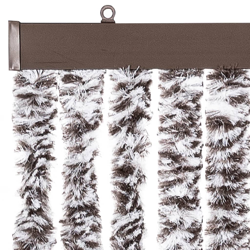 insektgardin 100 x 220 cm brun og beige