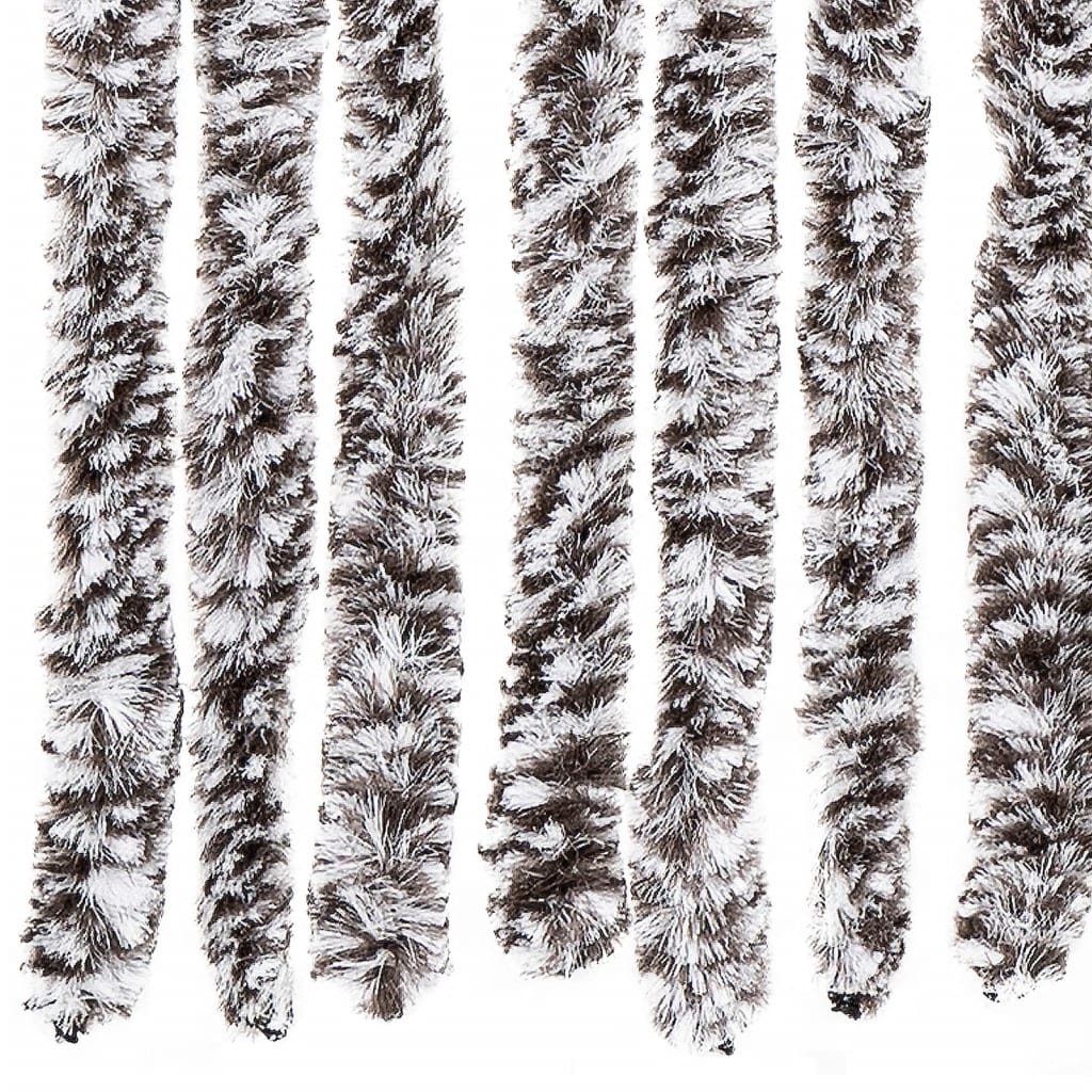 insektgardin 100 x 220 cm brun og beige