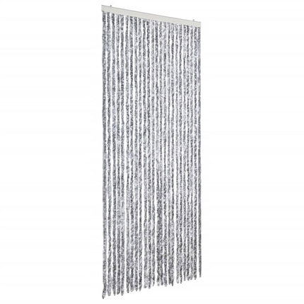 insektgardin 100 x 220 cm hvid og grå