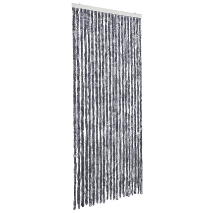 insektgardin 90 x 220 cm sølvfarvet
