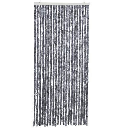 insektgardin 90 x 220 cm sølvfarvet