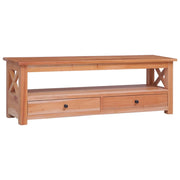 tv-skab 120 x 30 x 40 cm massivt mahognitræ