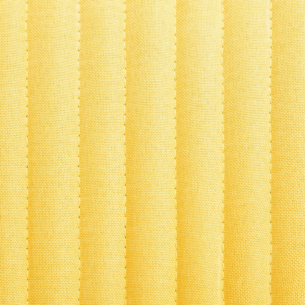 spisebordsstole 2 stk. stof gul