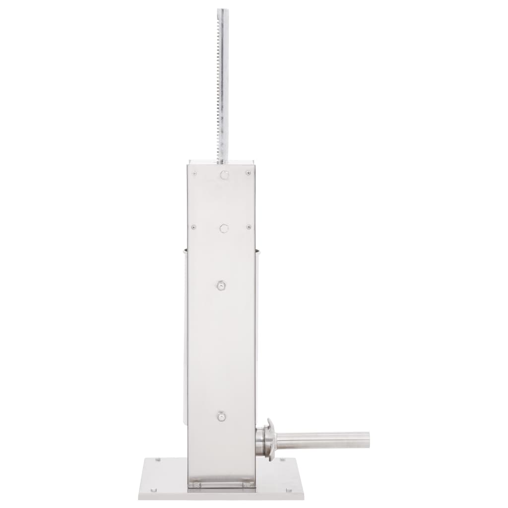 manuel pølsestopper 5 l rustfrit stål sølvfarvet