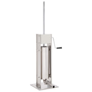 manuel pølsestopper 7 l rustfrit stål sølvfarvet