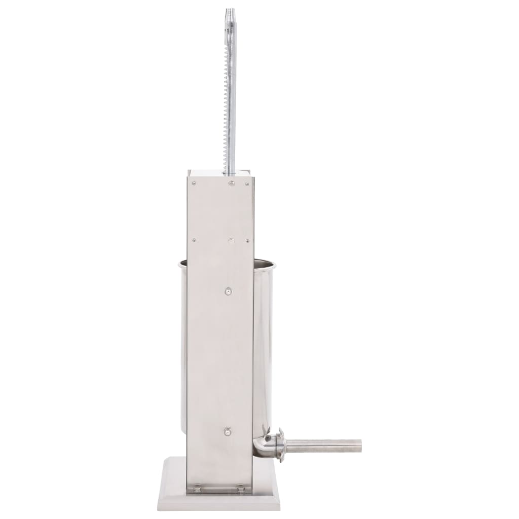 manuel pølsestopper 15 l rustfrit stål sølvfarvet