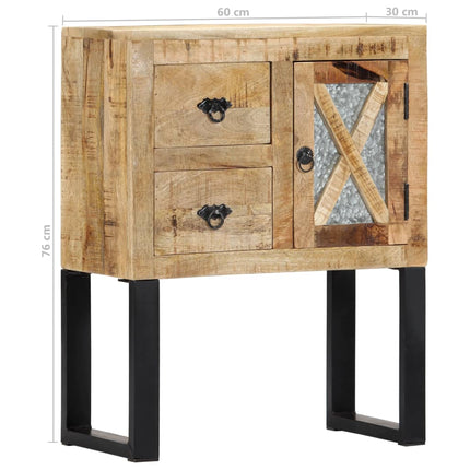 skænk 60x30x76 cm massivt mangotræ