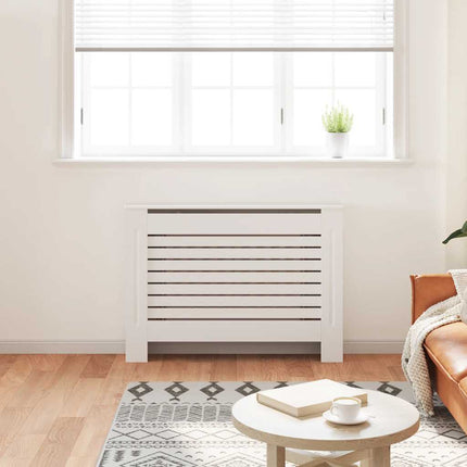 radiatorskjuler MDF 112 x 19 x 81,5 cm hvid