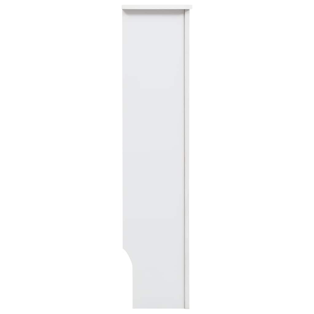 radiatorskjuler MDF 112 x 19 x 81,5 cm hvid