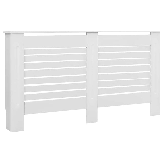 radiatorskjuler MDF 152x19x81,5 cm hvid