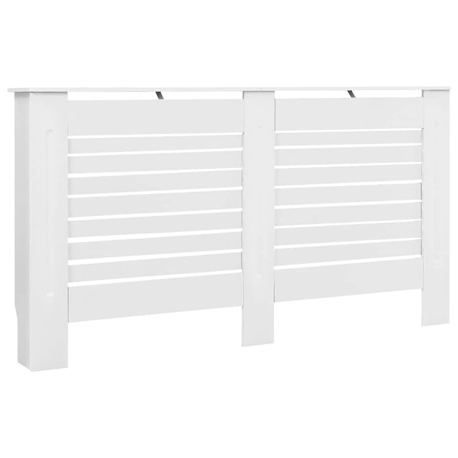 radiatorskjuler MDF 152x19x81,5 cm hvid