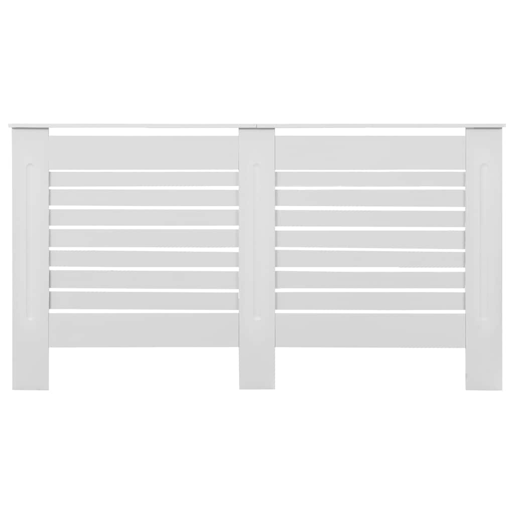 radiatorskjuler MDF 152x19x81,5 cm hvid