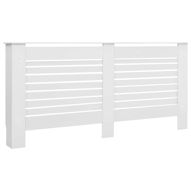 radiatorskjuler MDF 172x19x81,5 cm hvid
