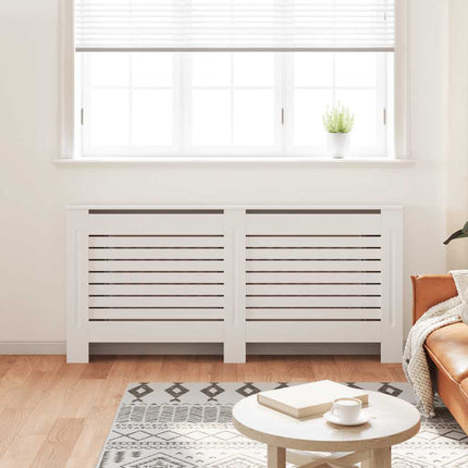 radiatorskjuler MDF 172x19x81,5 cm hvid