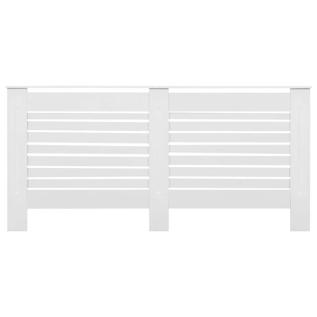 radiatorskjuler MDF 172x19x81,5 cm hvid
