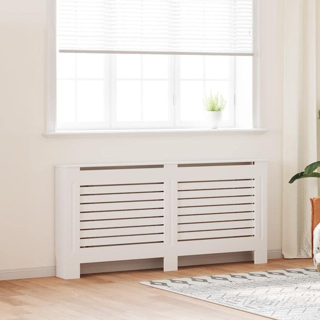 radiatorskjuler MDF 172x19x81,5 cm hvid