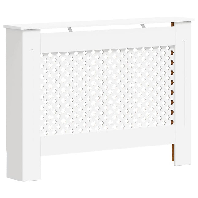 radiatorskjuler MDF 112 x 19 x 81,5 cm hvid