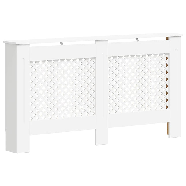 radiatorskjuler MDF 152x19x81,5 cm hvid