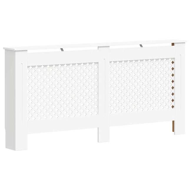 radiatorskjuler MDF 172x19x81,5 cm hvid