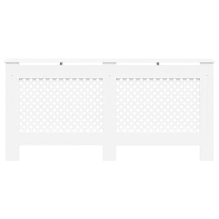 radiatorskjuler MDF 172x19x81,5 cm hvid