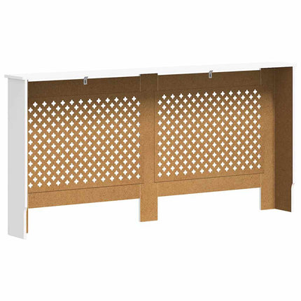 radiatorskjuler MDF 172x19x81,5 cm hvid