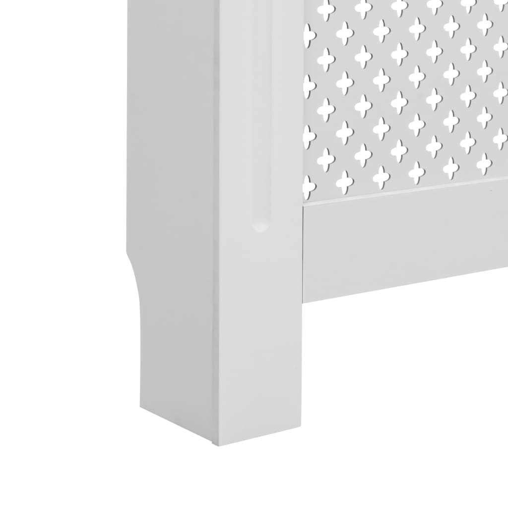 radiatorskjuler MDF 172x19x81,5 cm hvid