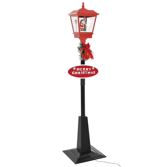 julegadelampe med julemand 180 cm LED