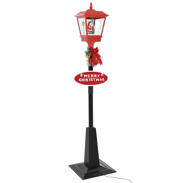 julegadelampe med julemand 180 cm LED