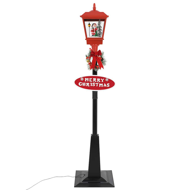 julegadelampe med julemand 180 cm LED