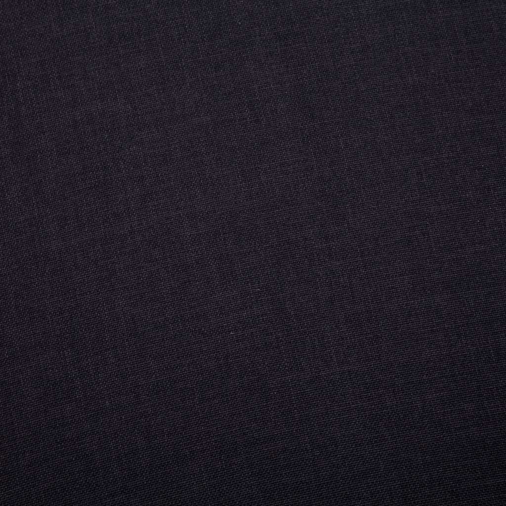 sofasæt i 2 dele stof sort