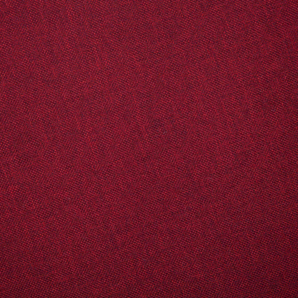 sofasæt i 2 dele stof vinrød