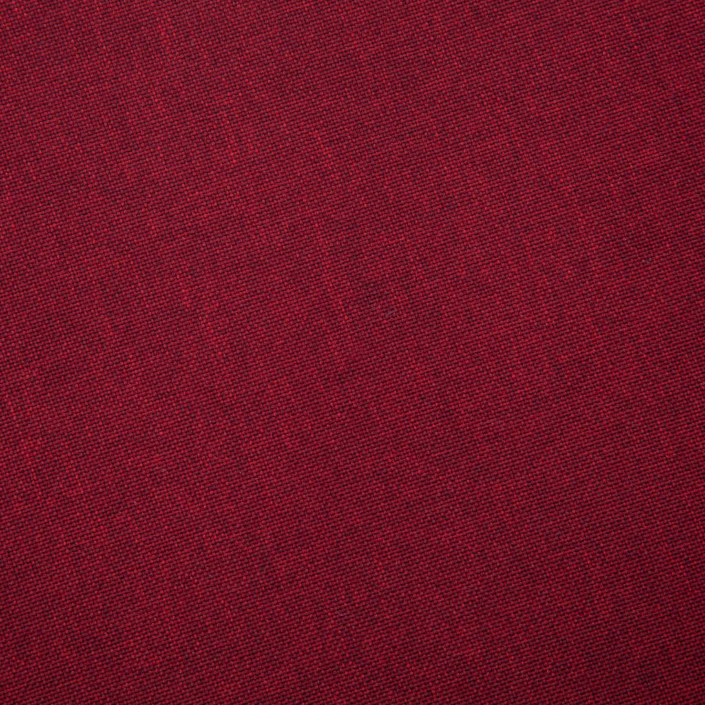 sofasæt i 2 dele stof vinrød