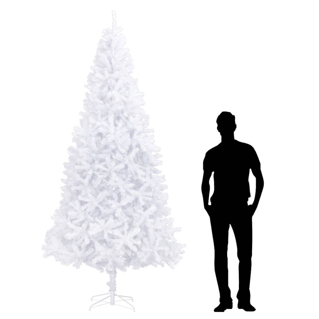 kunstigt juletræ 300 cm hvid