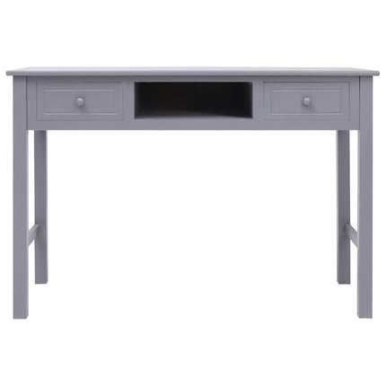 skrivebord 110 x 45 x 76 cm træ grå